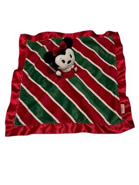 Hallmark Disney Minnie Mouse Baby Lovey Security Blanket Itty Bittys Christmas